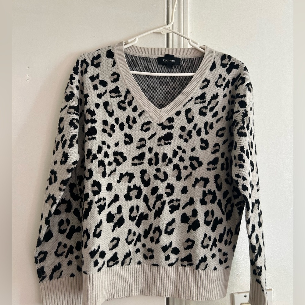 Karen Kane Animal Print Sweater